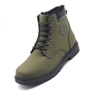 Scarpe da <span class=keywords><strong>donna</strong></span> con lacci su misura stivali in pelle alla caviglia da <span class=keywords><strong>donna</strong></span> - Product Image 2