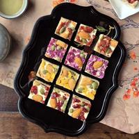 Bonbons de guimauve aux amandes, faits à la main, croustillants et fruités, avec amandes entières, snacks premium en vrac