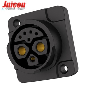 Jnicon M23 impermeable IP67 conector de alimentación hembra macho conector de batería <span class=keywords><strong>Xlr</strong></span> a enchufe 2 + 1 + 5 Pin controlador conector <span class=keywords><strong>Cable</strong></span> Ebike - Product Image 5