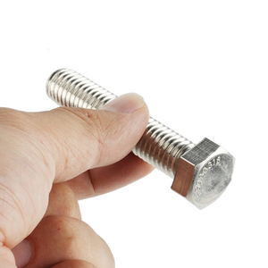 Bu lông và đai ốc nhà sản xuất <span class=keywords><strong>ANSI</strong></span>/ASME <span class=keywords><strong>B</strong></span> <span class=keywords><strong>18.2.1</strong></span> 316 thép không gỉ hình lục giác đầu bu lông - Product Image 6