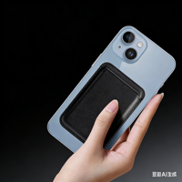 Portefeuille en cuir magnétique officiel avec emplacement pour carte et emballage d'origine pour iPhone 17 16 15 14 13 12 11 Pro Max