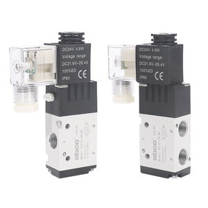 Elettrovalvola a tre vie a due posizioni 3v110-06 / 3v210-08 / 3v310-10 / 3v410-15nc normalmente chiusa 24V - Product Image 3