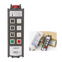 Control Remoto Inalámbrico para Grúa de Velocidad Única con 6 Botones, Antiinterferencias por Salto de Frecuencia y Bloqueo, de Fábrica