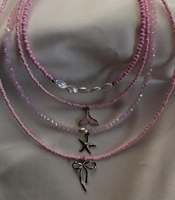 Mode minimaliste vente chaude nouveau produit océan Style pendentif collier de perles de rocaille pour les femmes bijoux