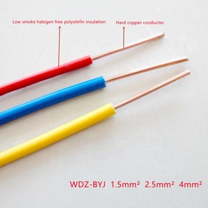 Cavo Elettrico in PVC per Impianti Domestici 1.5mm 4mm 6mm 10mm 16mm 25mm 35mm Prezzo Cavo e Filo Elettrico per Edilizia 2.5mm Filo di Rame Monopolare per Casa - Product Image 3