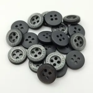 Wholesale China Factory Accept Custom High Quality Colorfu Plastic Resin Clothing Garments Clothes Shirt Buttons