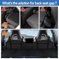 Pour Tesla Model 3/Y : Extension de matelas, protection de tête de lit, coussin pliable arrière, accessoires de camping, extension de siège arrière
