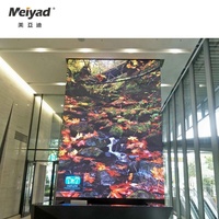 Écran LED P4 256x256mm, panneaux d'affichage LED pour stockage de titres, matrice LED 64x64 points, matrice LED SMD2121 Nation Star, tableau d'affichage LED couleur