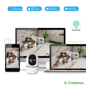 كاميرا C2 WiFi PTZ الذكية لأمن المنزل، كاميرا مراقبة لاسلكية برؤية ليلية ملونة كاملة، خاصية الإمالة والتحريك وتتبع الحركة البشرية تلقائيًا - Product Image 6