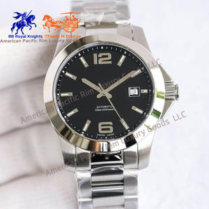 Montre à quartz de luxe pour homme Longnes 2024, bracelet en acier de haute qualité, style sport décontracté tendance, nouvelle arrivée, diamètre pour étudiants, mouvement Ronda - Product Image 3