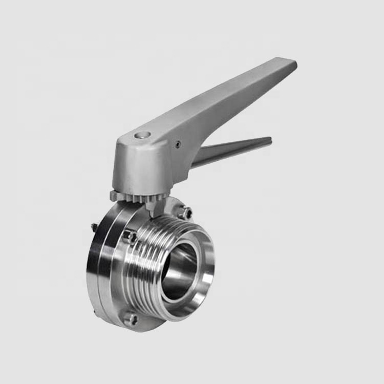 DONJOY высокопроизводительный гигиенический трехпозиционный ручной клапан из нержавеющей стали 304 316L