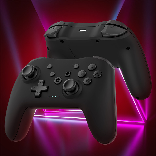 Multi-Function Dual Motor Vibration Game Gamepad for Android Smart TV Handheld Gaming Controller with 600mAh Battery
