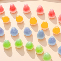 Fabrieksdirect knapperige schilvormige zachte gummy snoepjes met echt fruit sap OEM Private Label groothandel exporteur