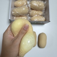 Jouet anti-stress en pâte de cacahuètes douce à presser, motif fruits, très populaire