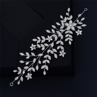 RE3896 Design Unique Luxe Zircon Cubique Diadème de Mariage Bandeau en Cristal pour Mariées