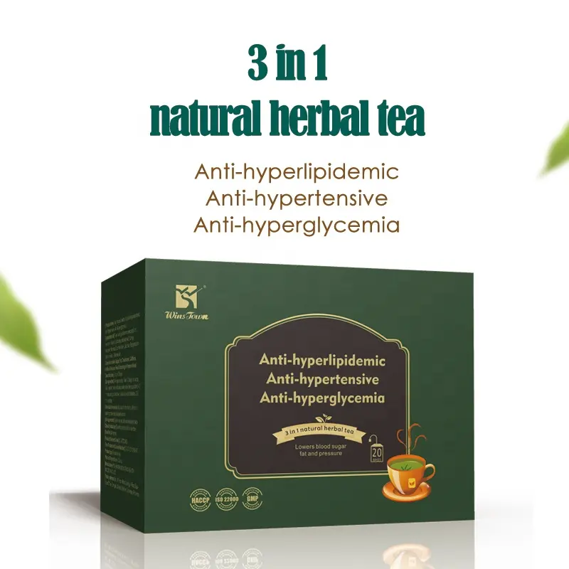प्राकृतिक कम रक्त हर्बल चीनी चाय वसा और दबाव टीबैग कार्बनिक जिन्कगो टीबैग तीन ऊंचाई को रोकते हैं