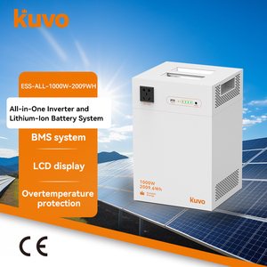 Système de Stockage d'Énergie Solaire Tout-en-un ESS 1000W+2009WH à Onde Sinusoïdale Pure avec Surveillance WiFi pour Usage Domestique, Industriel et Commercial - Product Image 2