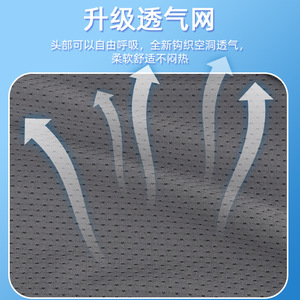 Qianqianwo Summer Sports Cycling Cap Breathable Quick Drying <b>Hat</b> For Running Outdoor Activities Adult Unisex - Product Image 5