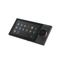 Amplificateurs muraux Bluetooth 2*25 Watts 7 pouces Amplificateur audio intelligent multi-maison de classe D avec Tuya/Micro-USB/TF