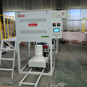 Four de fusion de verre à haute température GWL SS Modèle 1200c, petit format, 65 kW, électrique, à chargement par le bas avec élévateur - Product Image 3