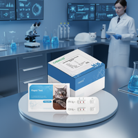 Test de dépistage de la leucémie féline (SIDA) pour chats Veterinaria Y Pet Care Winbo - Précision de 98 %, résultats en 5 à 10 minutes, certifié CE, garantie de 2 ans