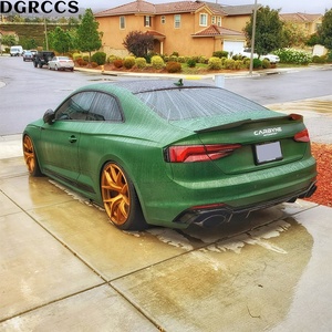 For A5 S5 RS5 B9 2Door Coupe M4 Style Rear Spoiler Trunk Wing 2016-2023 Carbon Fiber - Product Image 6