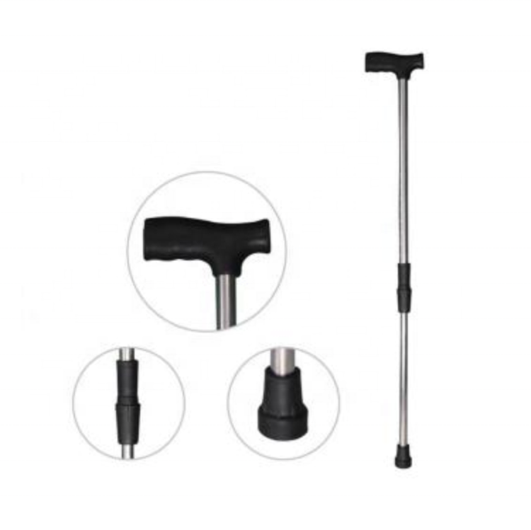 Medical Supplies Adjustable Walking Cane Aluminium
