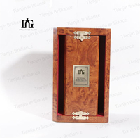 Boîte cadeau magnétique de luxe écologique en carton, finition brillante/mate, gaufrage, revêtement UV, recyclable, ouverture à double porte