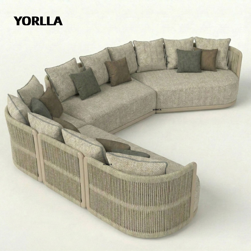 Sofá modular para 7 personas