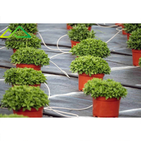 Système d'irrigation goutte à goutte intelligent avec couverture en PE pour serres agricoles multi-chapelles - Kit personnalisé pour la réussite des projets