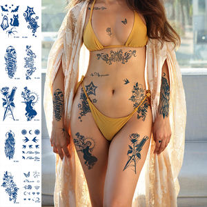 <span class=keywords><strong>Tatouage</strong></span> temporaire semi-permanent imperméable et résistant à la transpiration, encre de jus, <span class=keywords><strong>tatouage</strong></span> sexy pour femmes, papier sûr, durable 2 semaines, faux <span class=keywords><strong>tatouage</strong></span> - Product Image 3