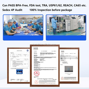 Hot bán chức năng thủy tinh chịu nhiệt độ cao và thấp hồng Facial Massager Ice quả cầu cho khuôn mặt chăm sóc sắc đẹp - Product Image 5