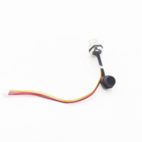 Connecteur de panneau étanche M12 8 broches (femelle/mâle) personnalisé vers connecteur à pas de 2,54 mm avec assemblage de câble