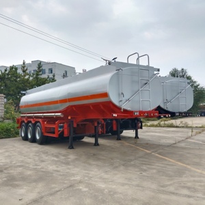 Ventes chaudes : Semi-remorque citerne mobile à 3 essieux de 45 000 litres pour huile et carburant, fabriquée en Chine, avec norme d'émission Euro-2 - Product Image 1