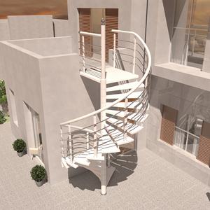 Escalier en colimaçon en fer, escalier extérieur en métal, escalier en marbre, escalier en acier, escalier en colimaçon pour petits espaces, escalier d'<span class=keywords><strong>occasion</strong></span> - Product Image 3