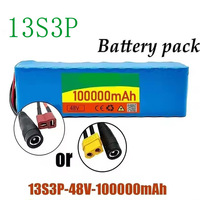 Batterie au lithium 13S3P 12v 24v 36v 48v 52v 60v 72v 96v 5ah 10ah 15ah 20ah 25ah 30ah 35ah 40ah 50ah 60ah 80ah 100ah Pack de batteries