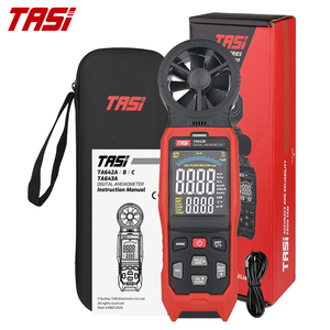 OEM ODM TASI TA642B เครื่องวัดความเร็วลม การเชื่อมต่อ USB เครื่องวัดลม อุณหภูมิอากาศ ความเร็วการไหล แบบดิจิตอล - Product Image 3