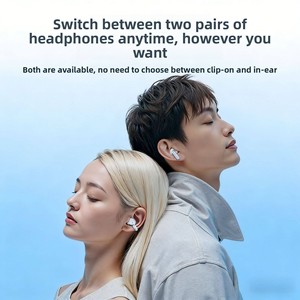 Auriculares TWS <span class=keywords><strong>2</strong></span> en 1 Q10 5.4, Convertibles a Intraaurales y de Clip, Pantalla Digital, ENC, para Venta al Por Mayor - Product Image 4