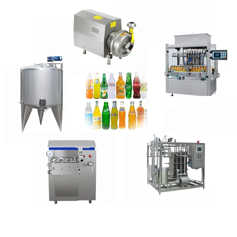 carbonated soft drink plant