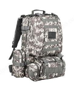 Personnalisé 60 Litres Unisexe Tactique Sac à Dos Durable Oxford et Polyester Étanche DOT Approuvé Noir pour la Chasse - Product Image 6