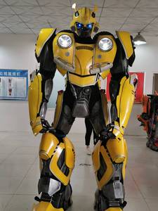2.7m <span class=keywords><strong>Optimus</strong></span> <span class=keywords><strong>Prime</strong></span> Robot Costume Adulte Cosplay Adulte Robot LED Robot TV & Film Costumes - Product Image 5