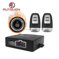 Kit de démarrage bouton-poussoir Anti-vol pour voiture, système d'alarme pour démarrage du moteur, sans clé, 6ma, 433MHZ, 10 pièces