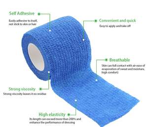 الجملة غير -- نسج مطاطا لاصقة الجروح التفاف ضمادة الوشم ضمادة - Product Image 3