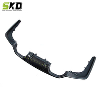 Diffuseur de pare-chocs arrière pour BMW 2014 à 2020 F80 M3 F82 M4 Diffuseur de voiture en fibre de carbone sèche de type 3D