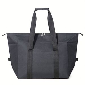 <b>Large</b> Canvas Tote <b>Extra</b> Big Shopping Beach Totes Bags Reusable Largest Grocery Plain Solid Bag Promotion Gift - Product Image 1