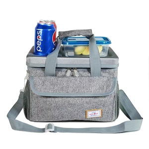 Lonchera Impermeable de Gran Capacidad con Logotipo Personalizado para Hombres y Mujeres |   Bolsa de mano suave reutilizable a prueba de fugas de doble capa - Product Image 3