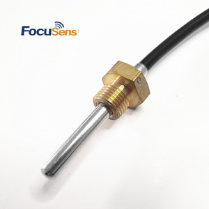 Bsp 1/4 "chủ đề núi che chắn Cáp ba dây RTD cảm biến nhiệt Độ <span class=keywords><strong>PT100</strong></span> cho điện môi trường ồn ào - Product Image 3