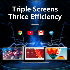 2K Xách Tay Màn Hình Cảm Ứng 15-Inch Kép Màn Hình Hiển Thị IPS Bảng Điều Chỉnh Ba Màn Hình Máy Tính Điện Tử - Product Image 4