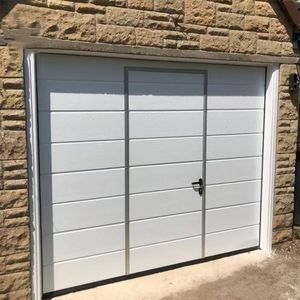 Porte de <span class=keywords><strong>garage</strong></span> coulissante moderne, porte sectionnelle intelligente automatique en alliage d'aluminium transparente, pour <span class=keywords><strong>garage</strong></span> résidentiel - Product Image 2