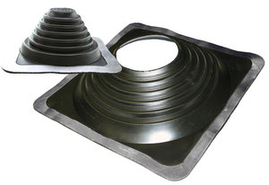 Guarnizione in gomma EPDM per canna fumaria e presa d'aria sul tetto, con base quadrata, per diametri di <span class=keywords><strong>tubi</strong></span> da 1/4-5-3/4, per stufe da esterno 5 - Product Image 3